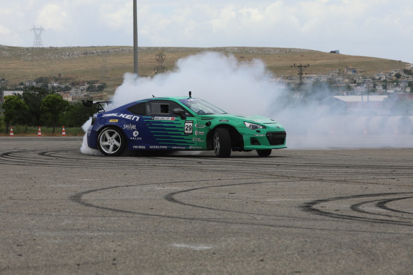 Gaziantep'te drift heyecanı