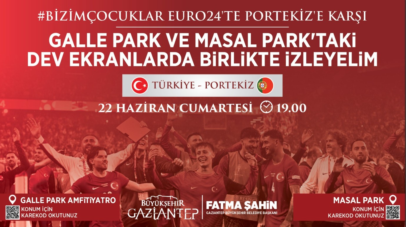 Milli heyecan Gallepark'ta