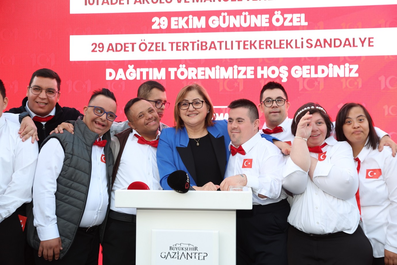 Engellilere binlerce medikal malzeme