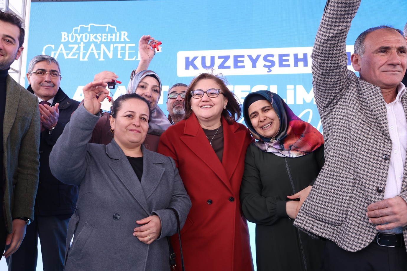 Gaziantep'te konut sevinci 