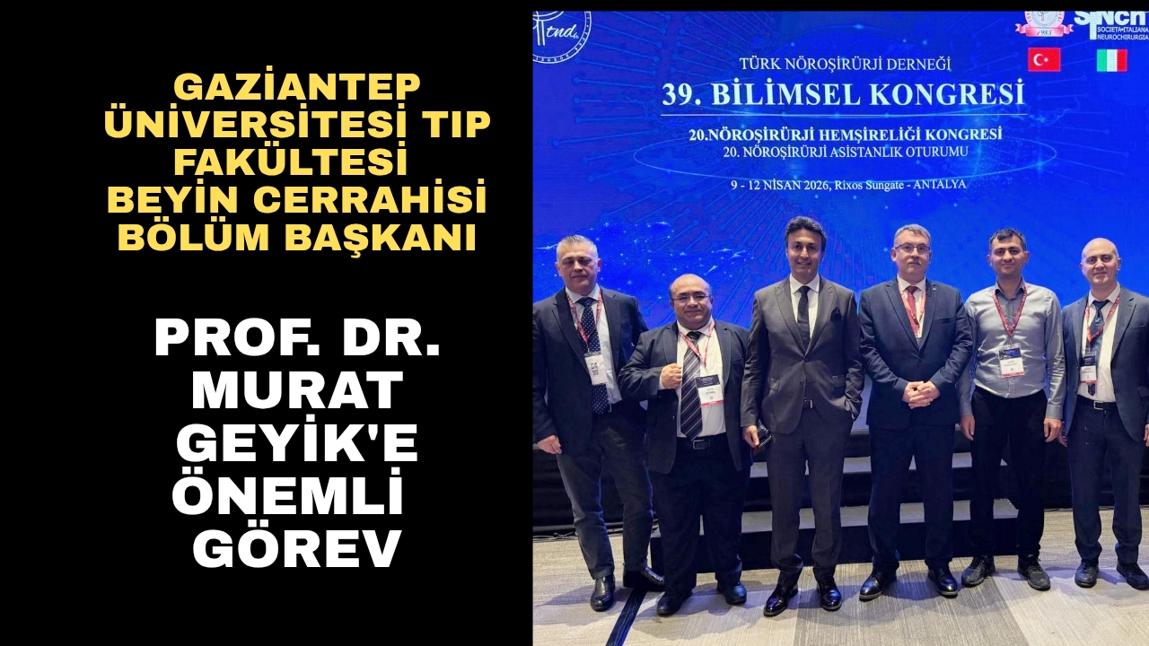 Prof. Geyik'e önemli görev 