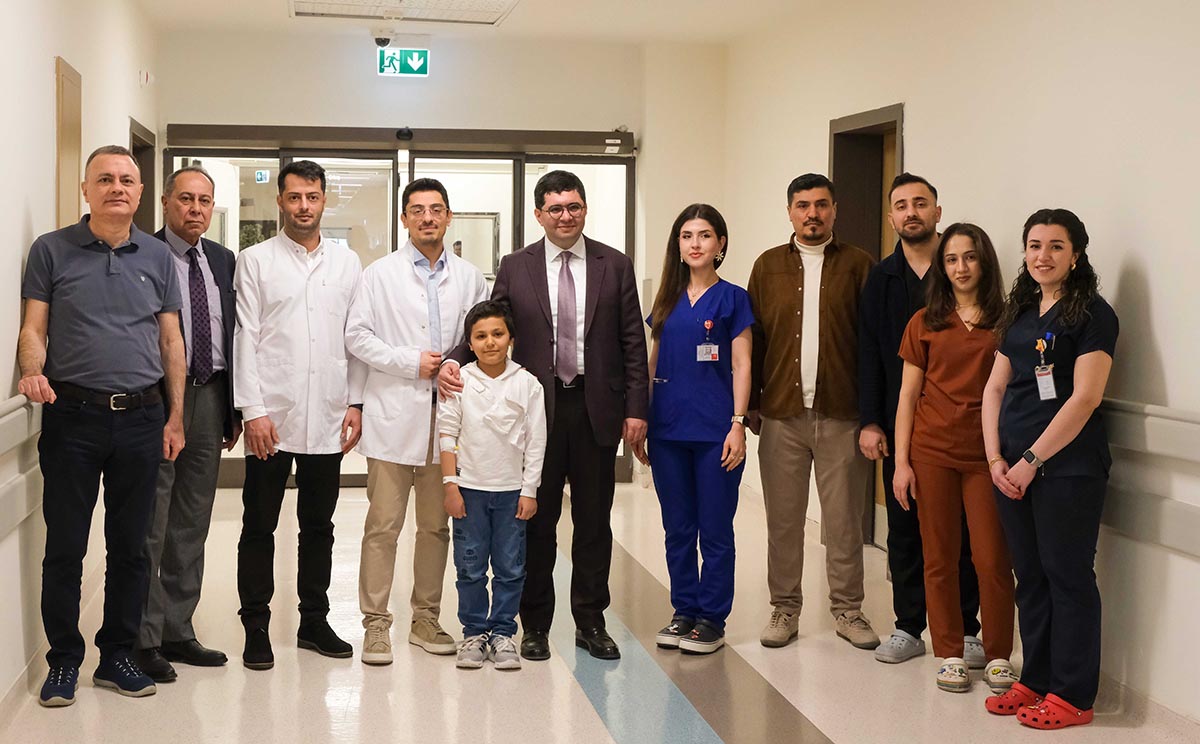 Minik hastaya başarılı müdahale
