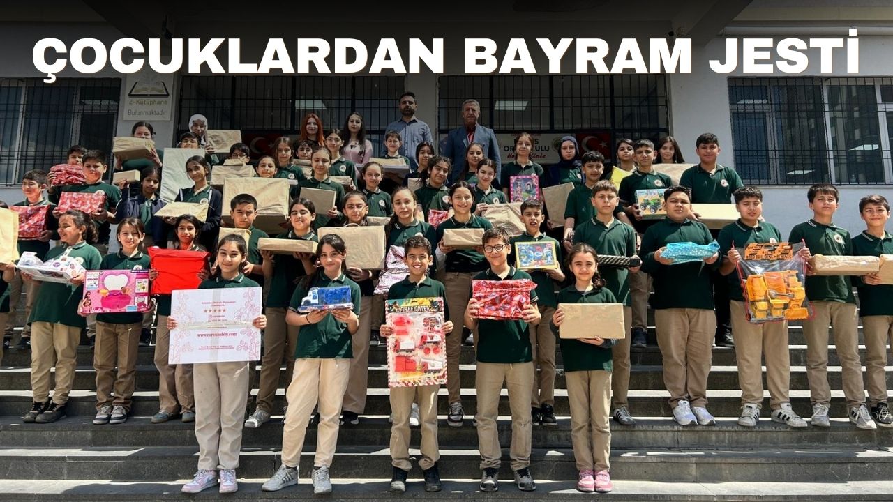 Çocukların bayram jesti duygulandırdı