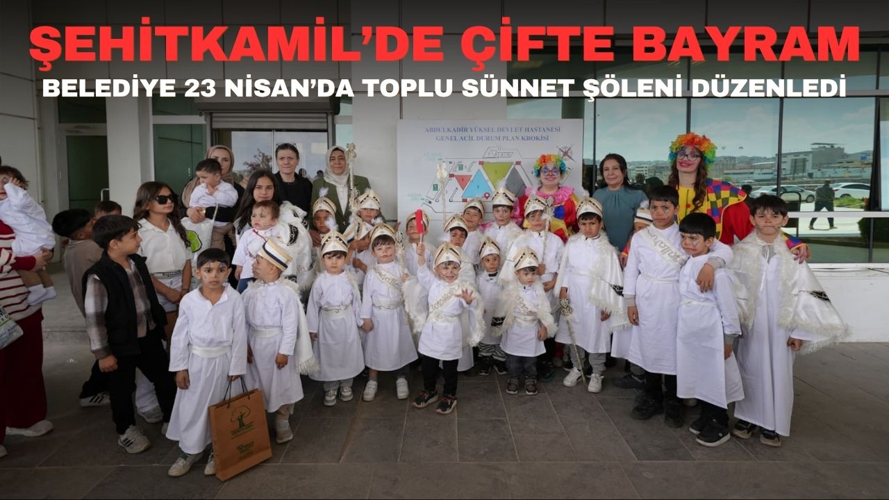 Şehitkamil'de çifte bayram