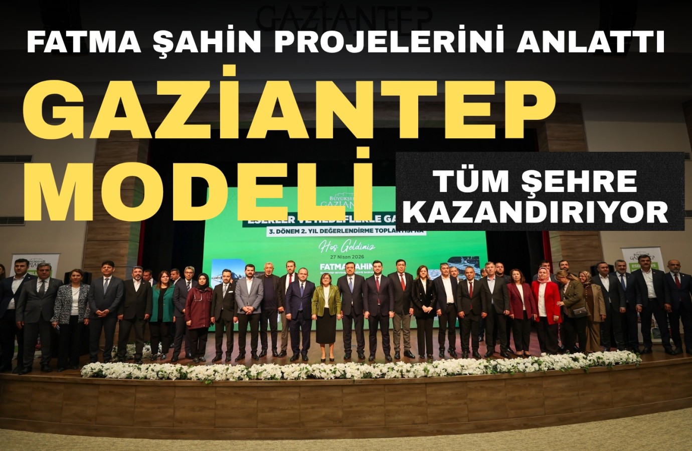 Fatma Şahin projelerini anlattı 