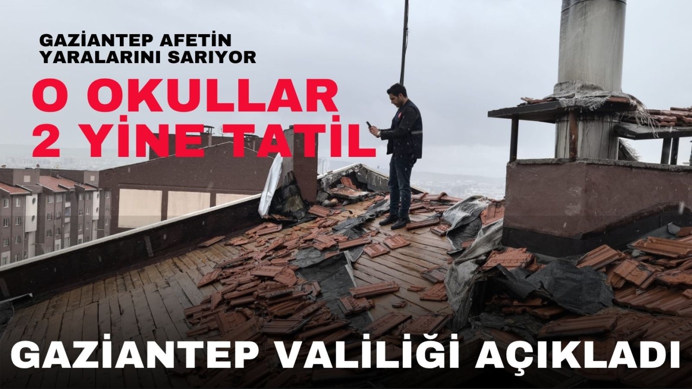 O okullar yine tatil