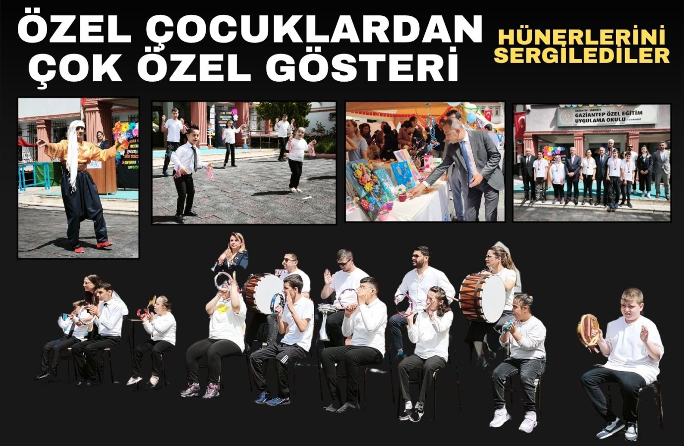 Özel öğrencilerden çok özel etkinlik