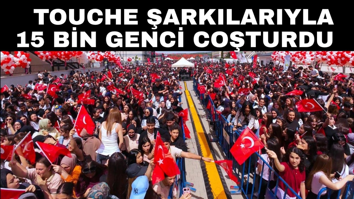 Touche 15 bin kişiyi coşturdu