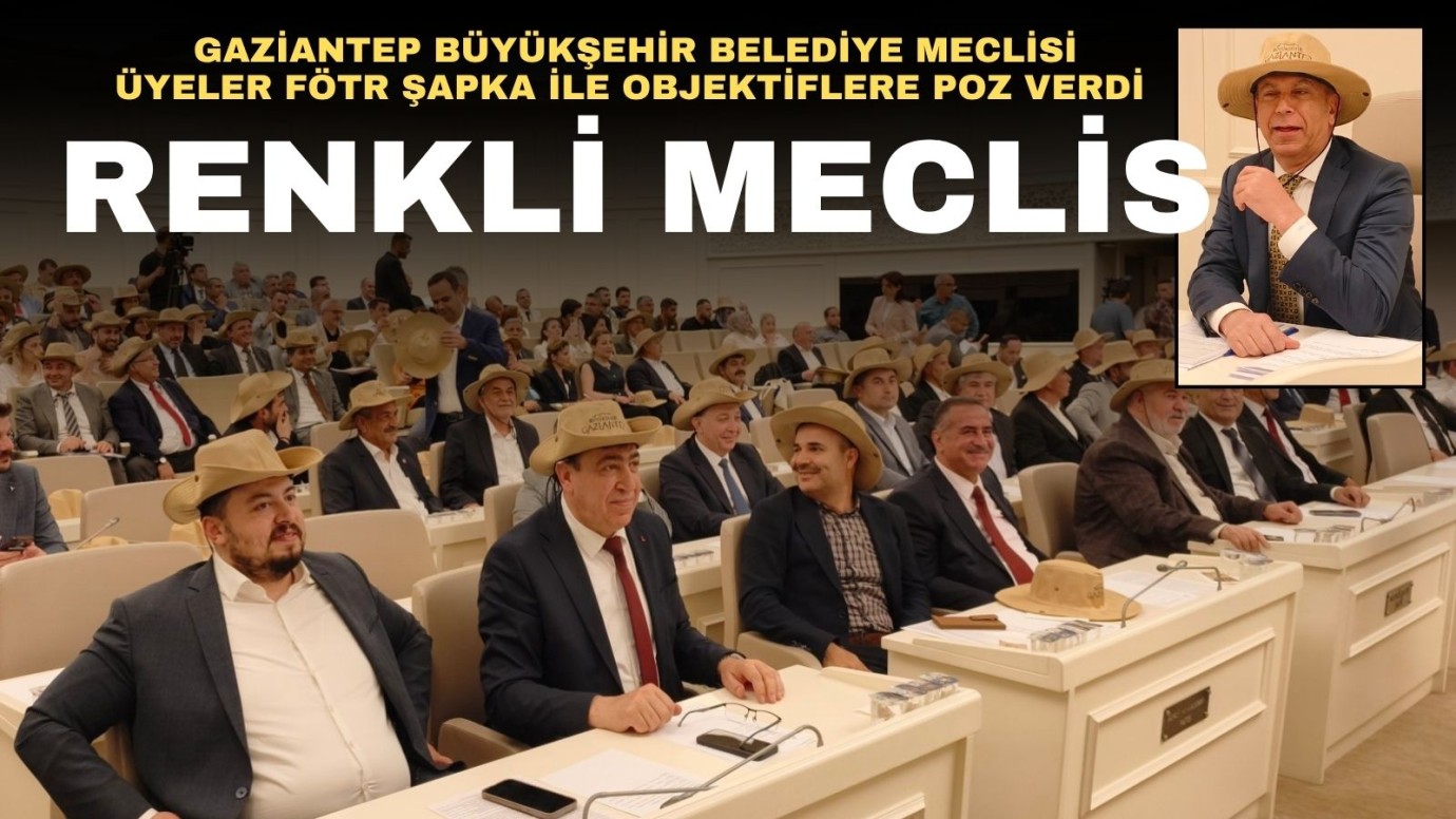 Gaziantep Büyükşehir'de renkli meclis 