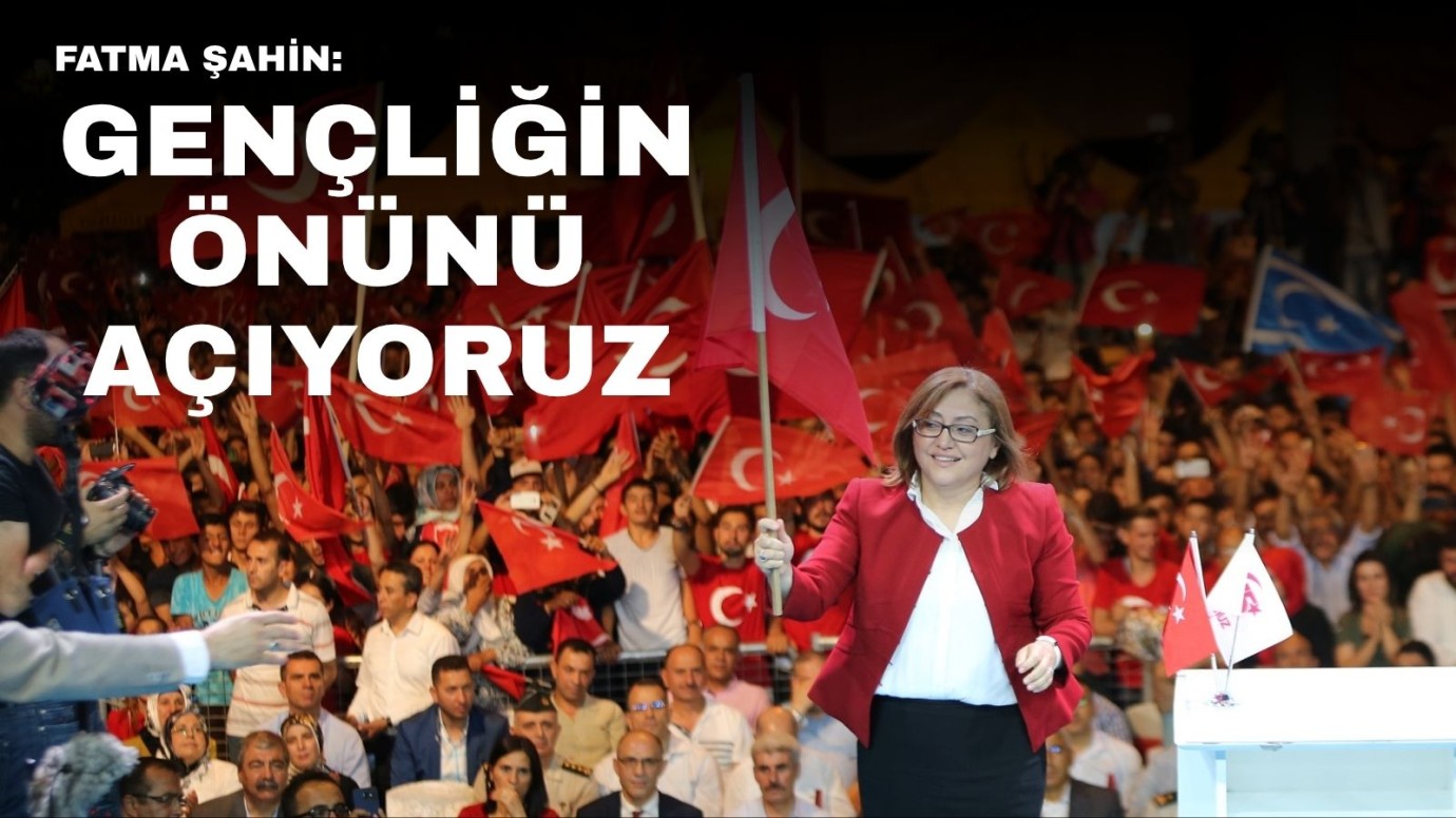 Şahin: Gençlerin önünü açıyoruz