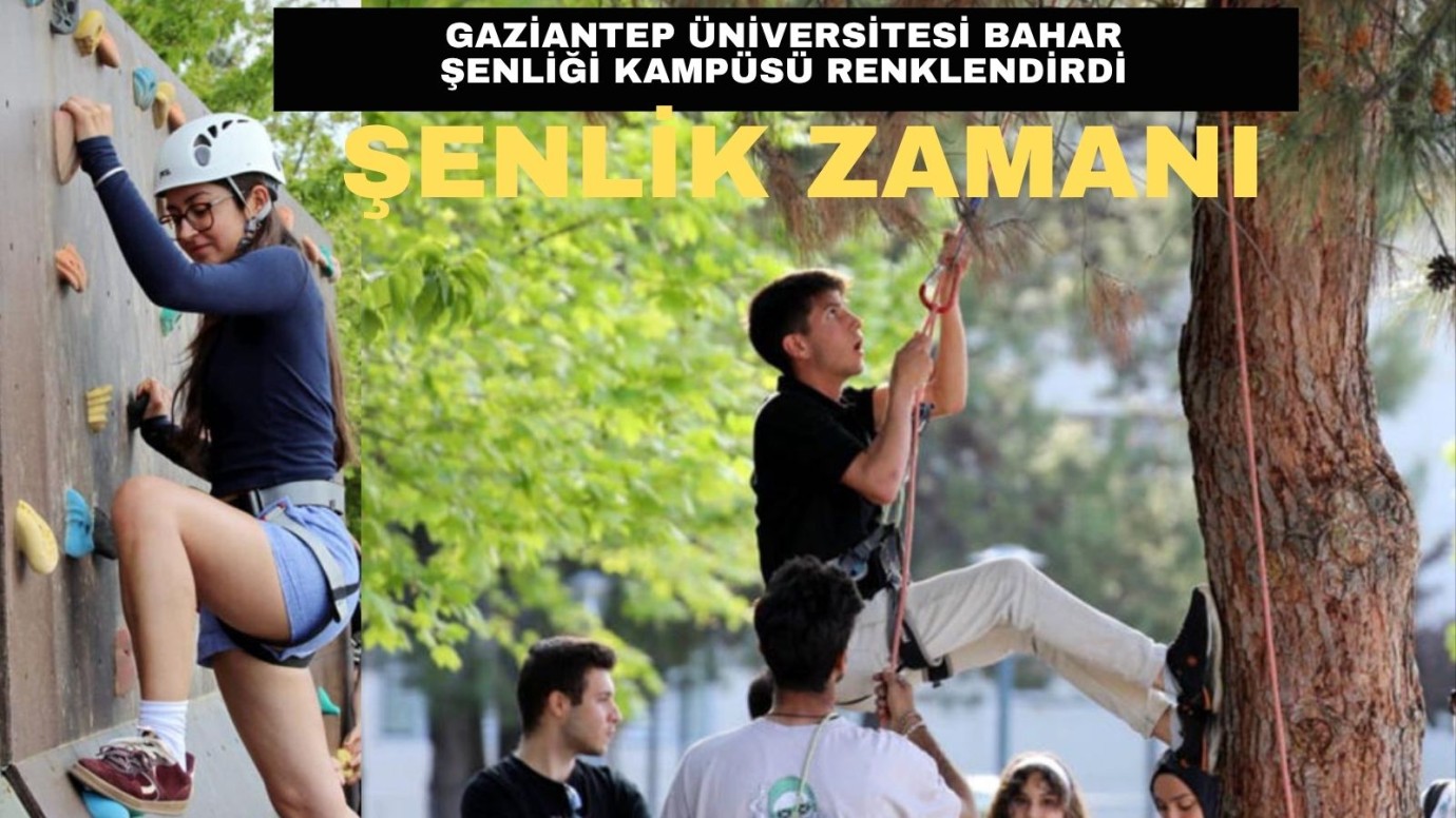 Kampüste şenlik var