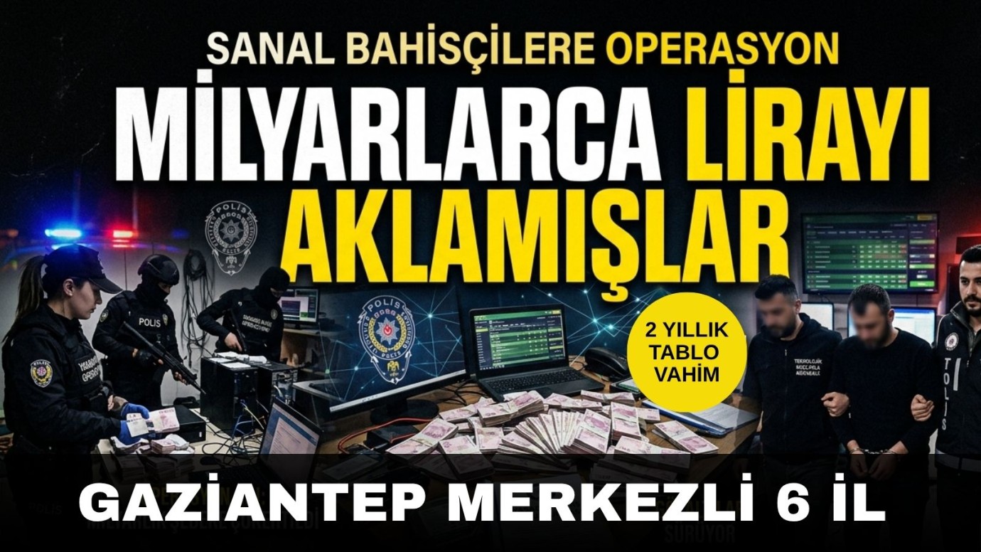 Gaziantep'te kara para operasyonu 