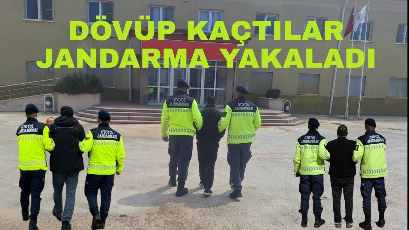 Dövüp kaçtılar 