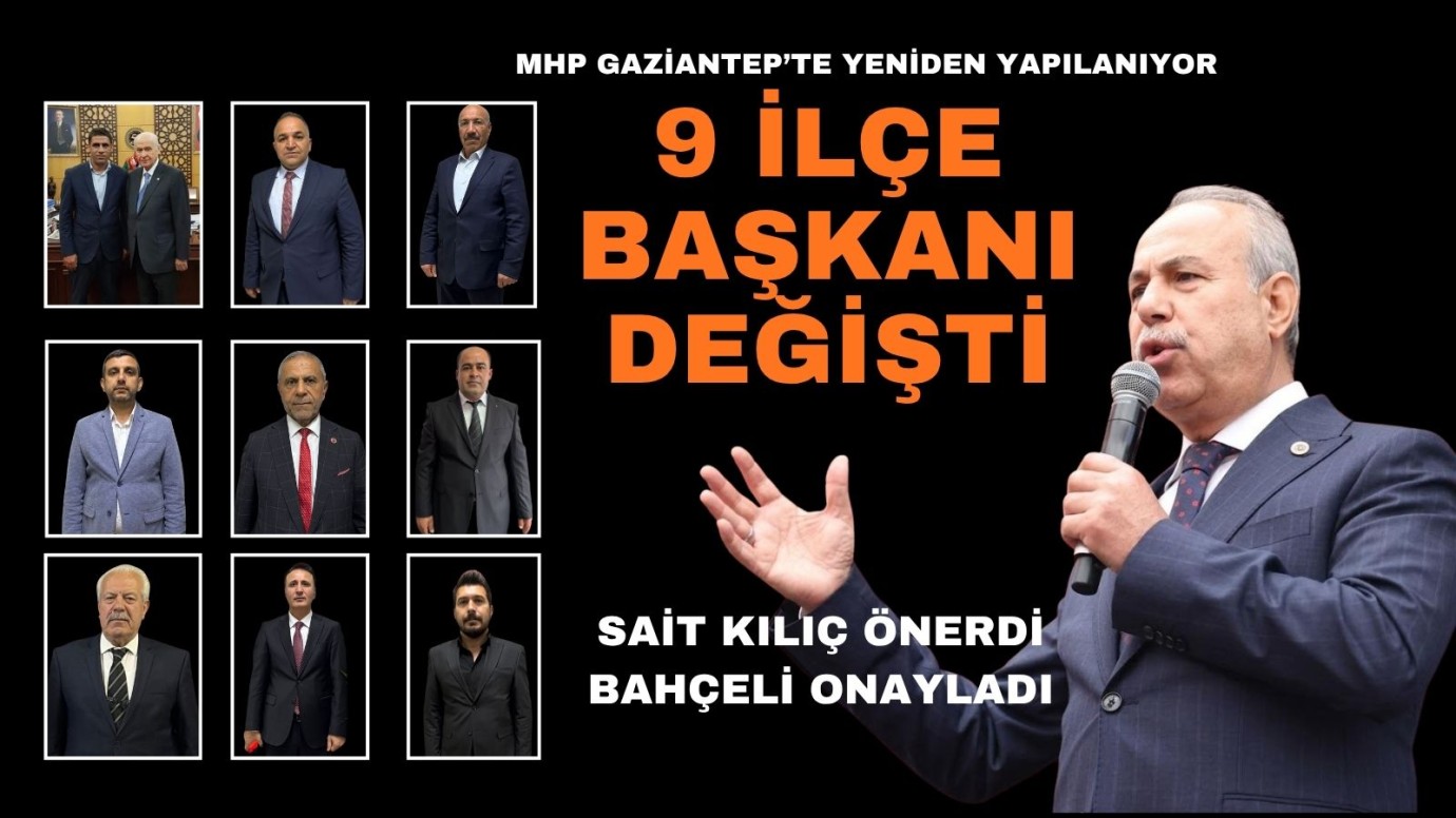 MHP Gaziantep'te sil baştan