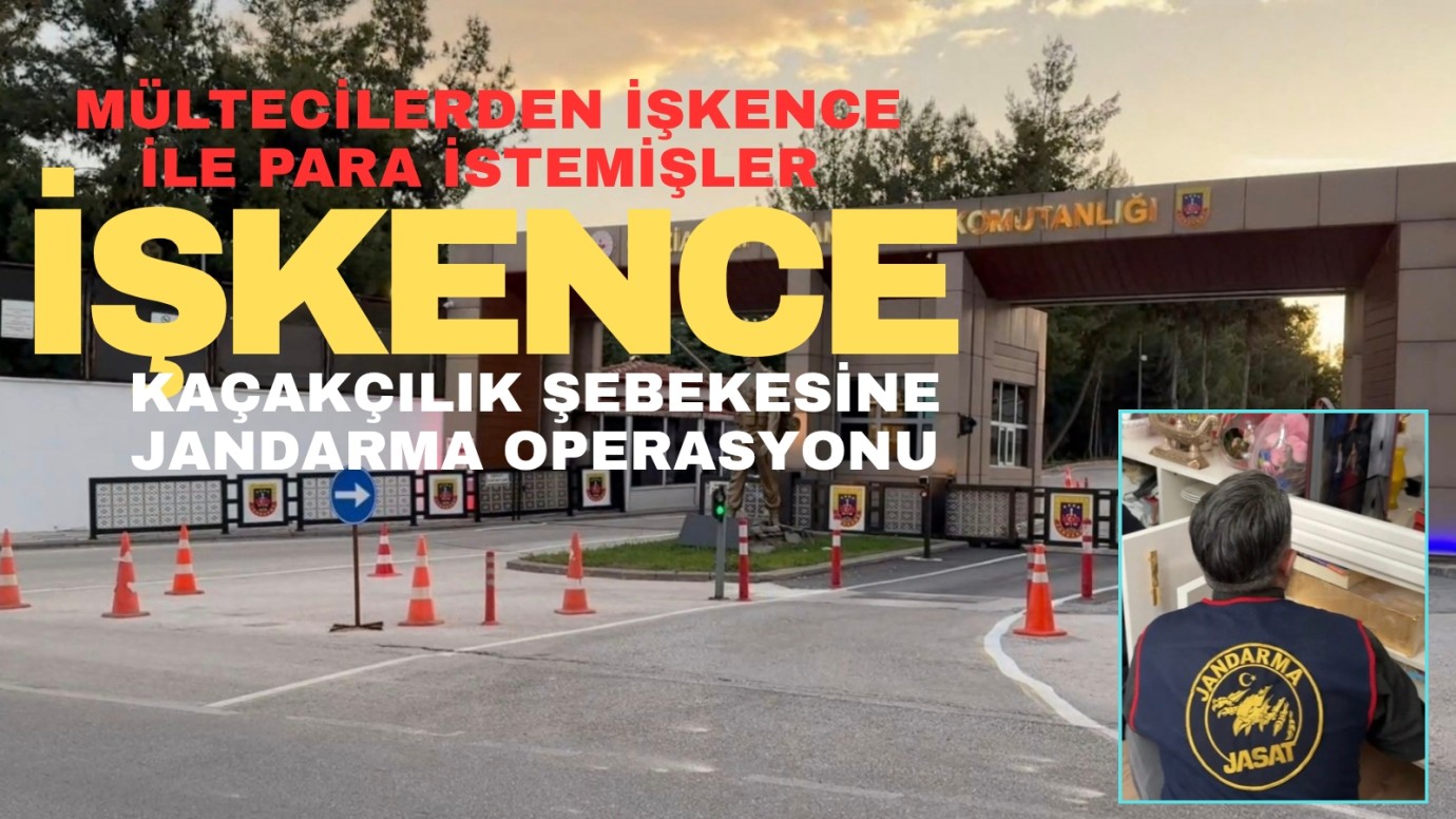 Mültecilerden işkenceyle para almışlar 