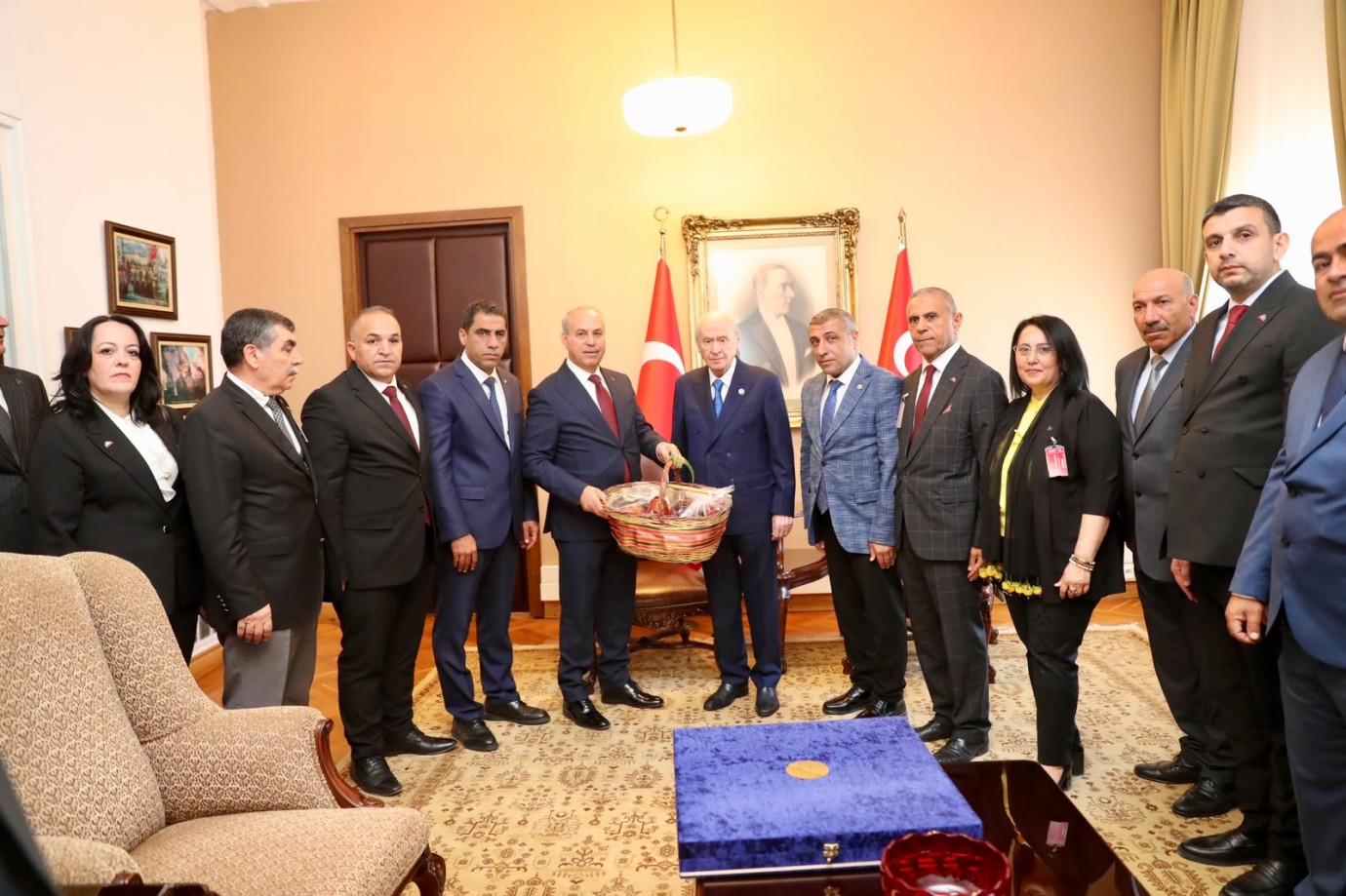 MHP Gaziantep teşkilatı Ankara'da