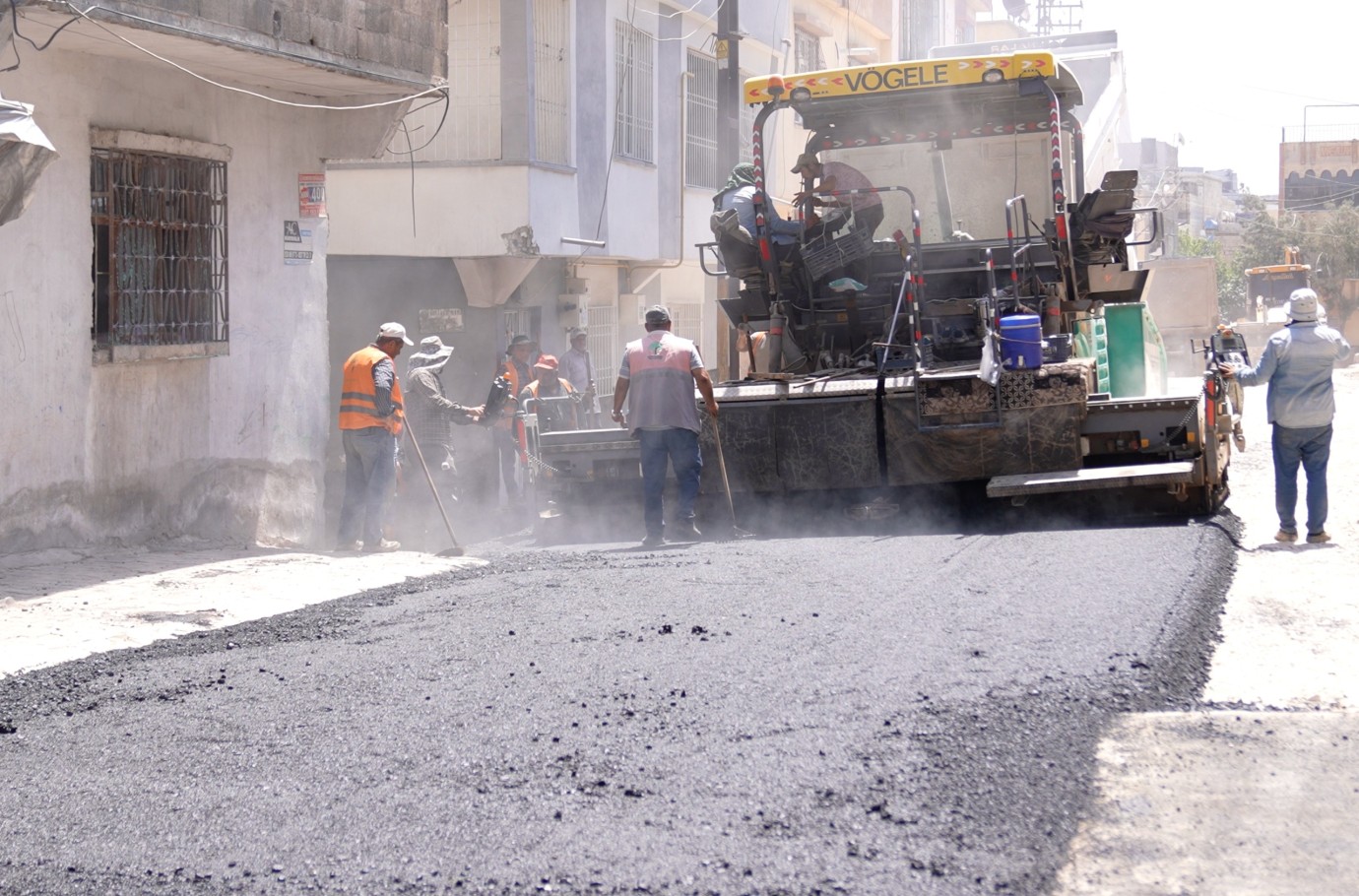 Şehitkamil'de yollar düzeltiliyor