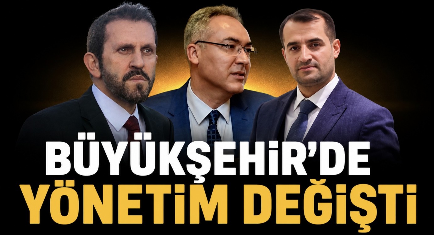 Büyükşehir'de üst yönetim değişti 