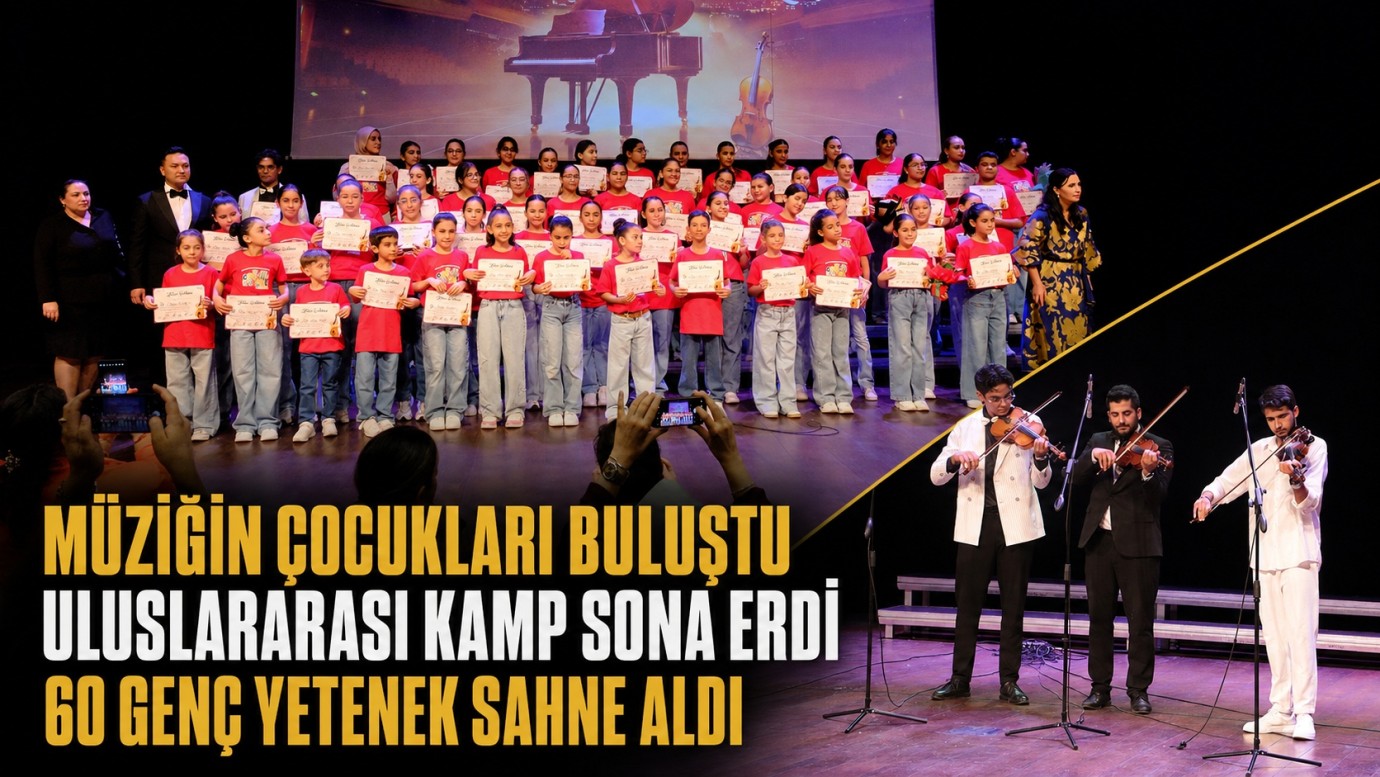 Müzik kampı çocukları buluşturdu 