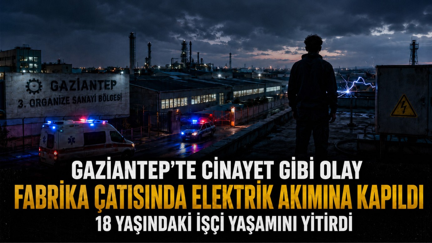 18 Yaşında fabrika çatısında öldü: Elektrik mi ihmal mi?