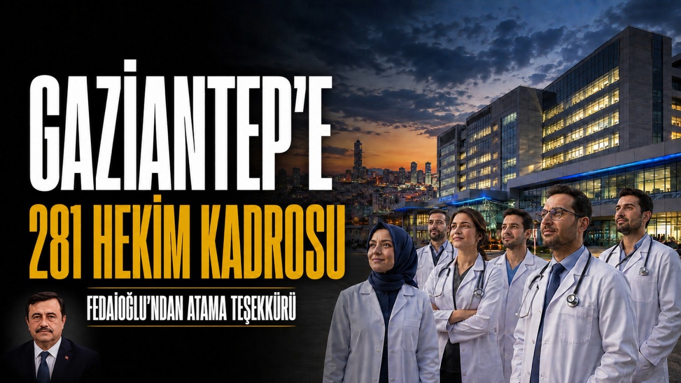 Gaziantep'e 281 hekim atandı