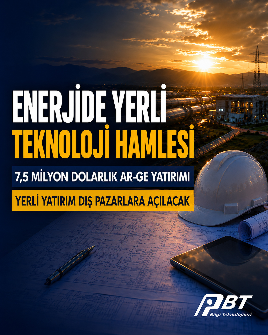 Enerji sektörüne dev teknoloji yatırımı 