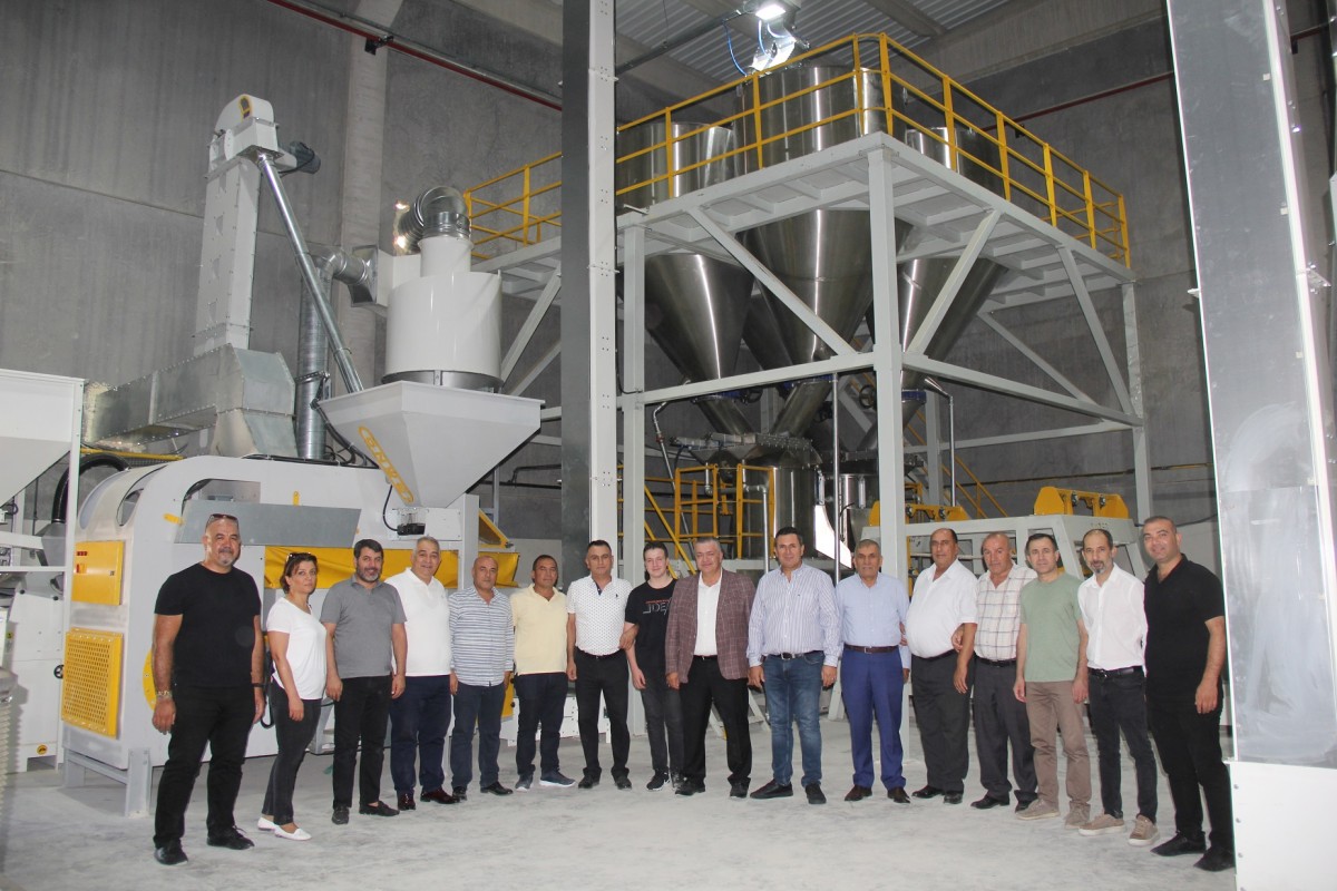 Fıstık işleme tesisi hizmete giriyor
