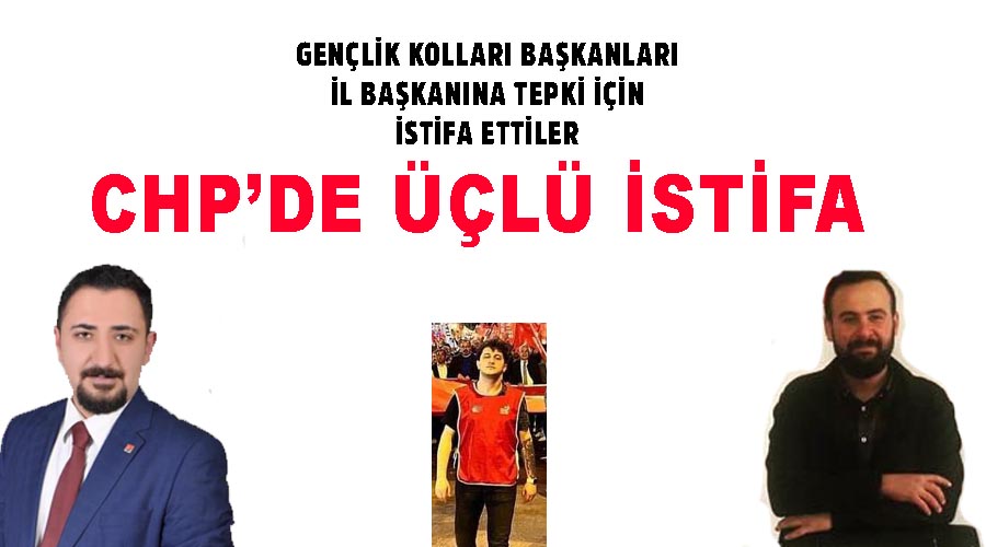 CHP'de istifa depremi