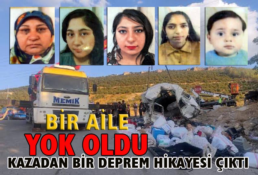 Depremden kaçmışlardı dönerken ecel yakaladı
