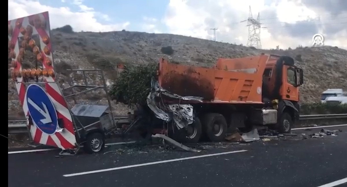 Gaziantep'te feci kaza