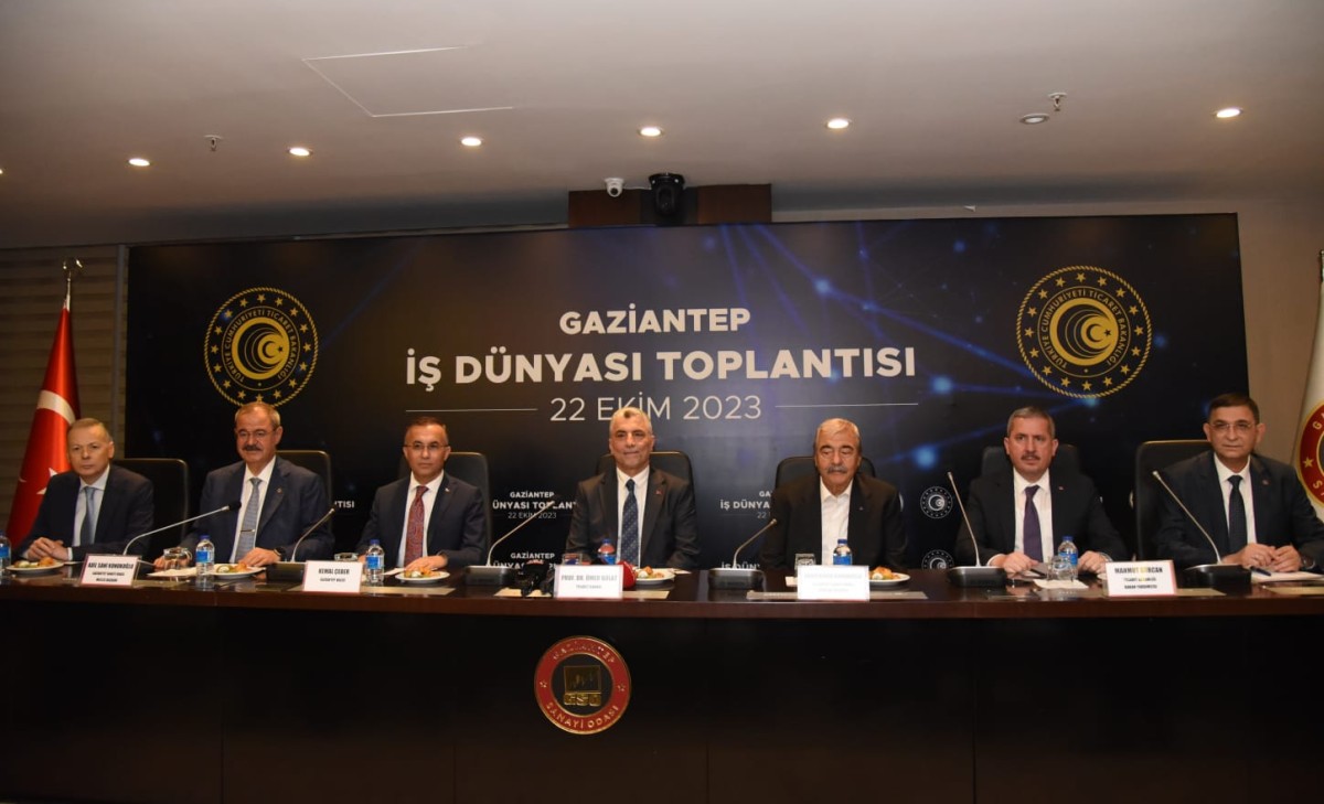 Bolat sanayicilerle buluştu