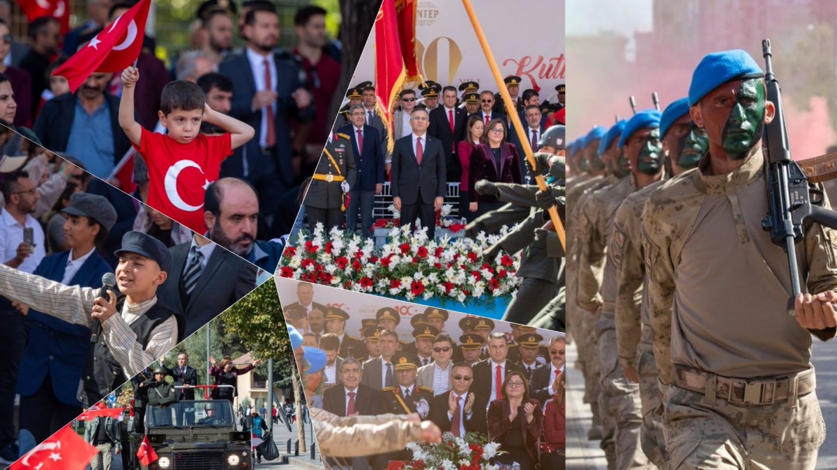 Cumhuriyeti kutladık
