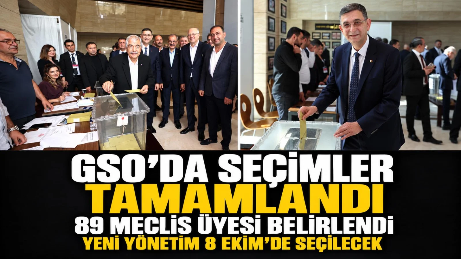 GSO'da seçim: Yeni meclis üyeleri belirlendi