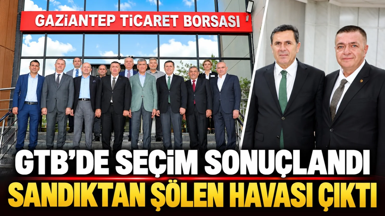 GTB'de şölen havasında seçim