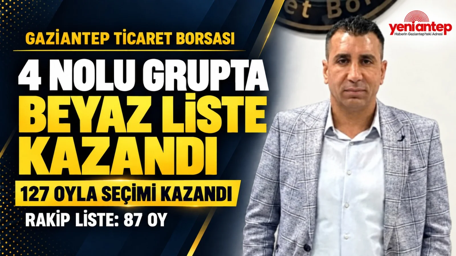 GTB 4 Nolu Meslek Grubu’nda beyaz liste kazandı