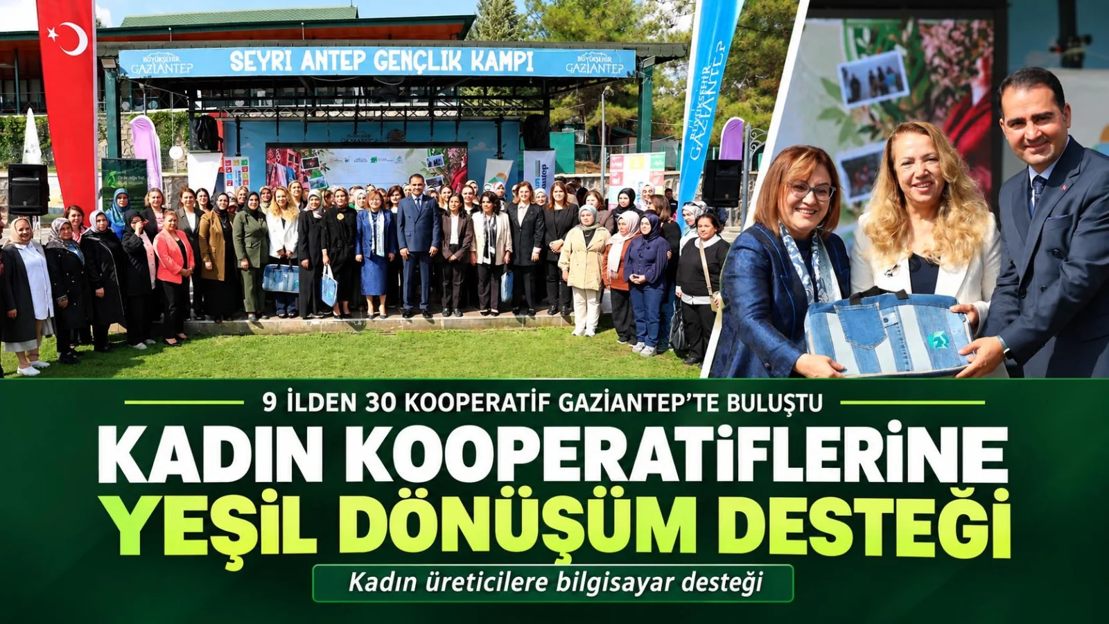 9 ilden kadın kooperatifleri Gaziantep’te buluştu