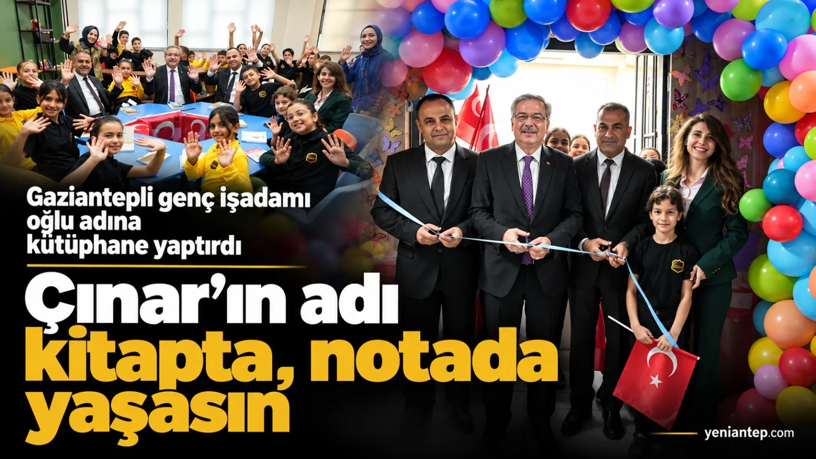 Gaziantepli iş adamından merhum oğlu için anlamlı bağış