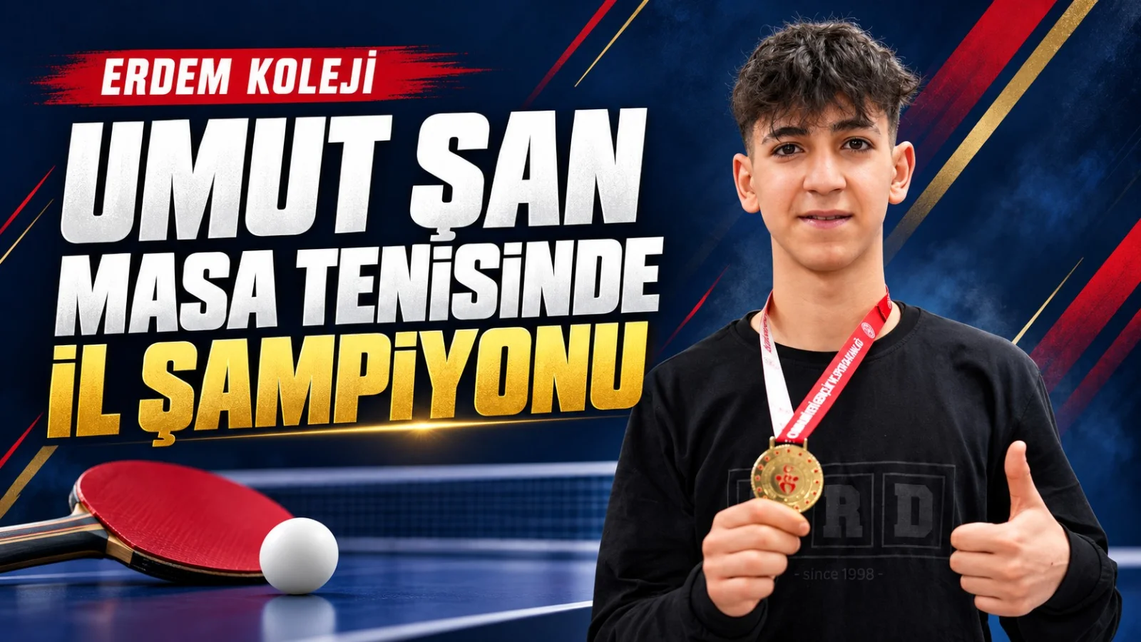 Erdem Koleji öğrencisi Gaziantep il birincisi